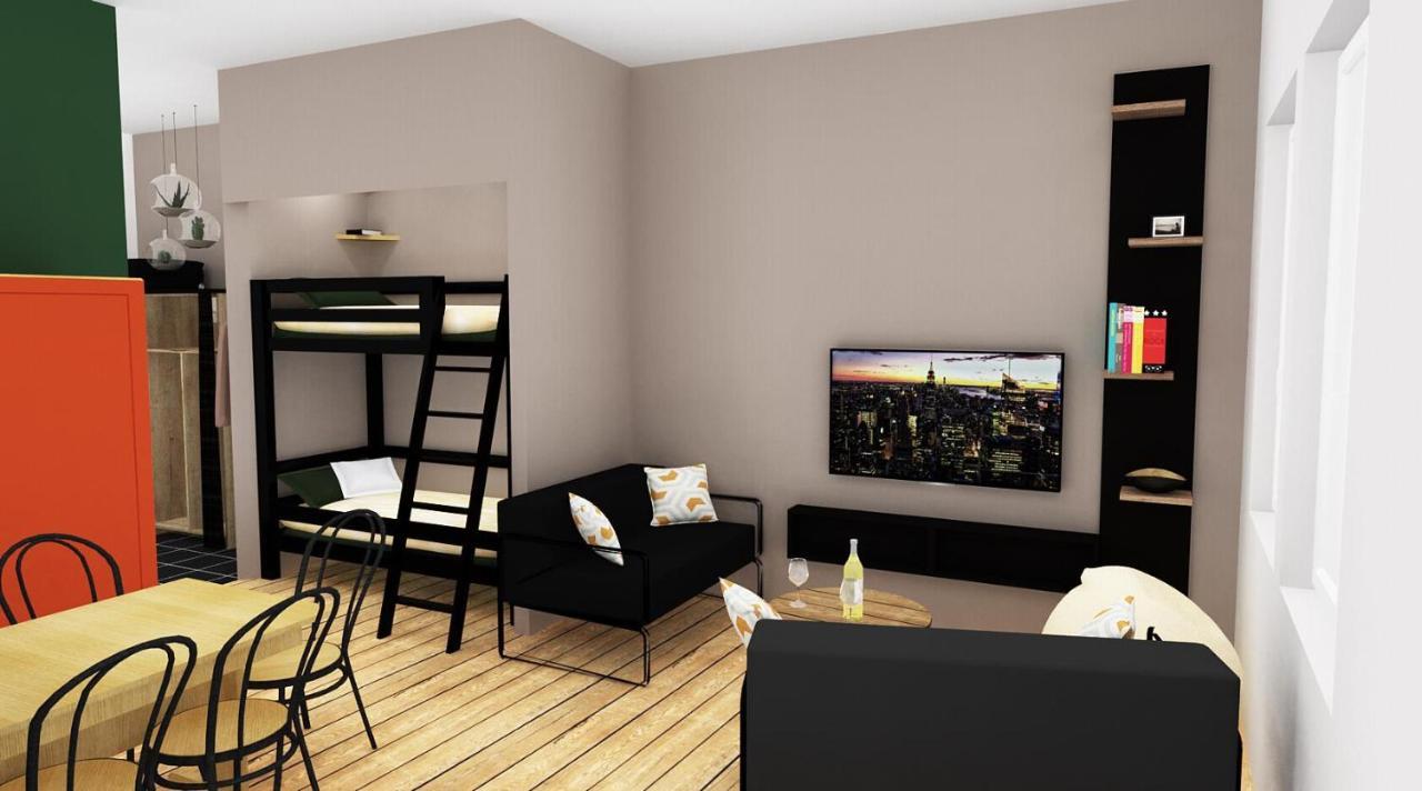Louhans Les Petites Arcades Avec Ses Deux Appartements Cote Arcades Et Cote Cour 外观 照片